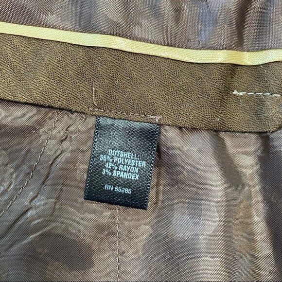 Express trousers, boot cut, medium rise,  pinstripes - Picture 14 of 14